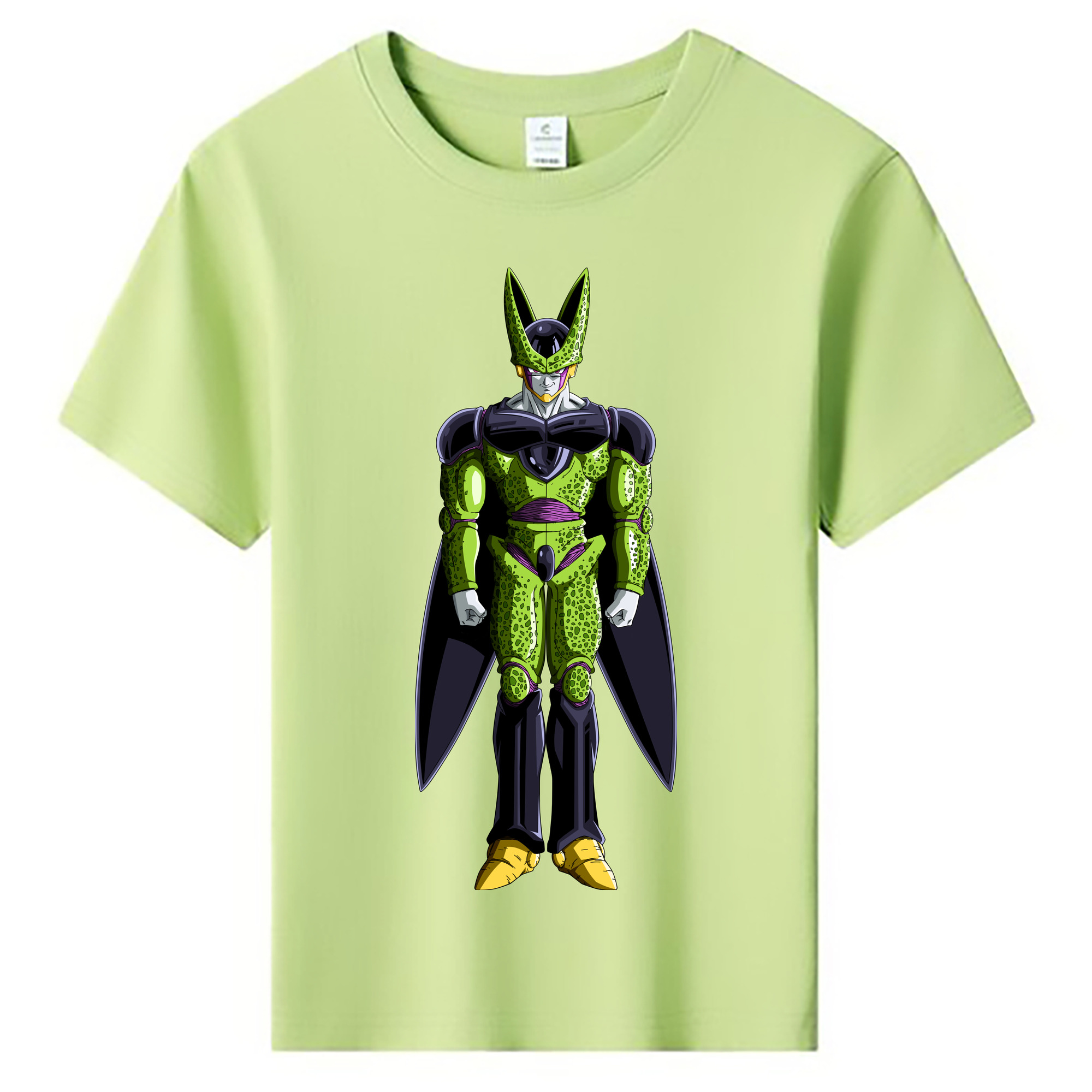（画像用） ドラゴンボール セル DRAGON BALL Cell 綿100％キッズTシャツ（フロントプリント）
